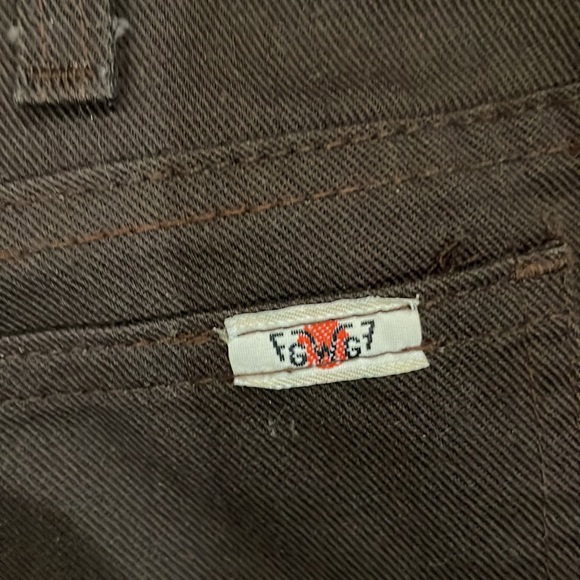 Vintage rare GWG brown jeans - Picture 9 of 9